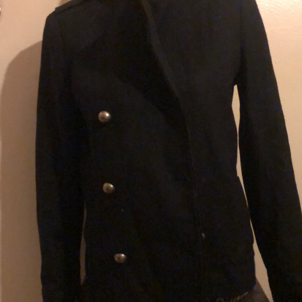 Theory military pea coat size medium 2 pocket